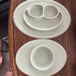 EZPZ Kids Silicone Placemat Set - Green